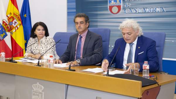 Eva Bartolomé, Francisco Martín y Ángel Cuevas Eva Bartolomé, Francisco Martín y Ángel Cuevas