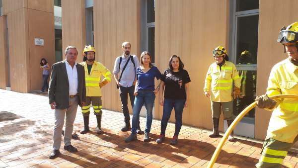 Visita a Beas de Segura para conocer los daños causados por la tormenta. Visita a Beas de Segura para conocer los daños causados por la tormenta.