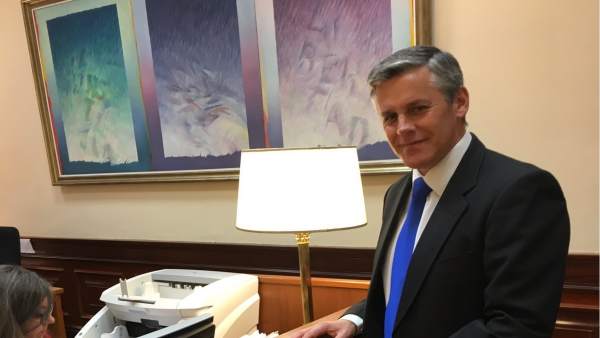 El diputado de Cs en el Congreso, Javier Cano El diputado de Cs en el Congreso, Javier Cano