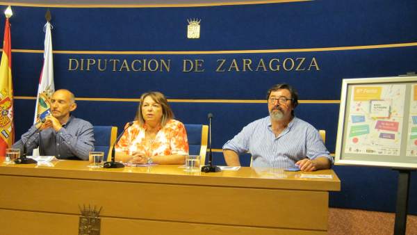 Pascual, Ceamanos y Cazorla han presentado la 6ª Feria Expo Alfindén Activa Pascual, Ceamanos y Cazorla han presentado la 6ª Feria Expo Alfindén Activa