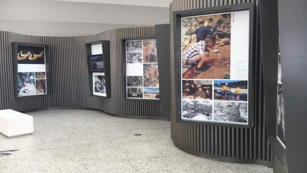 Una exposición repasa en el MEH los 40 años de excavaciones en Atapuerca 11-9 Una exposición repasa en el MEH los 40 años de excavaciones en Atapuerca 11-9