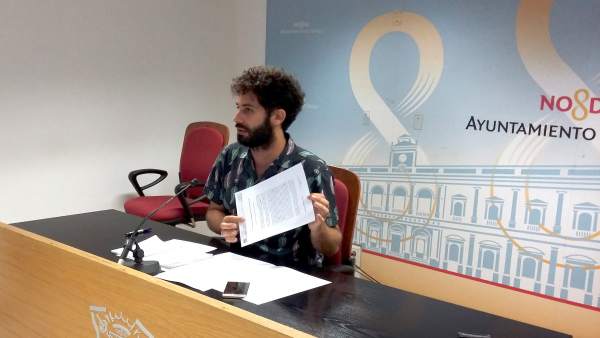 El concejal de Participa Sevilla Julián Moreno El concejal de Participa Sevilla Julián Moreno