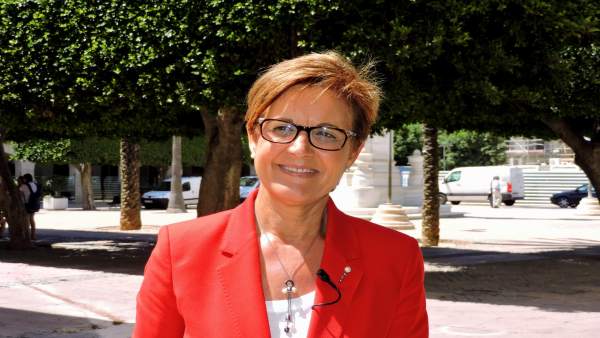 La portavoz del PSOE en el Ayuntamiento de Almería, Adriana Valverde La portavoz del PSOE en el Ayuntamiento de Almería, Adriana Valverde