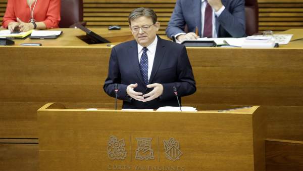 Puig assegura que no hi ha "ni un mil·límetre de pas arrere" en les seues exigències al Govern Puig assegura que no hi ha "ni un mil·límetre de pas arrere" en les seues exigències al Govern