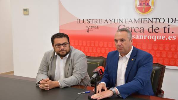 El alcalde de San Roque, Juan Carlos Ruiz Boix El alcalde de San Roque, Juan Carlos Ruiz Boix