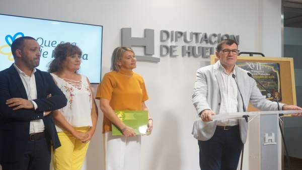 Pesentación de la feria cinegética de San Silvestre de Guzmán. Pesentación de la feria cinegética de San Silvestre de Guzmán.
