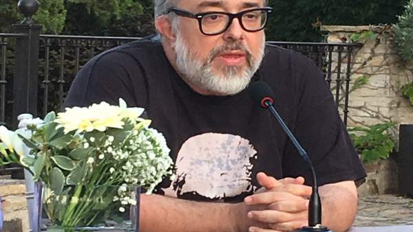 El director Álex de la Iglesia en la presentación de 'En las estrellas' El director Álex de la Iglesia en la presentación de 'En las estrellas'