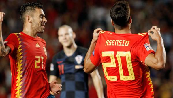 Gol de Asensio con España Gol de Asensio con España