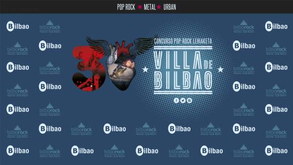 Cartel del concurso pop-rok Villa de Bilbao Cartel del concurso pop-rok Villa de Bilbao