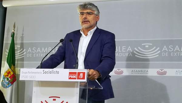Valentín García en rueda de prensa este miércoles en Mérida Valentín García en rueda de prensa este miércoles en Mérida