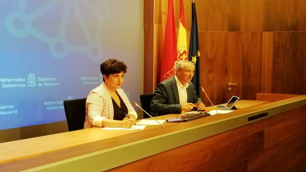 María Solana y Mikel Aranburu. María Solana y Mikel Aranburu.