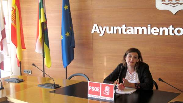 La concejala del PSOE María Marrodán La concejala del PSOE María Marrodán