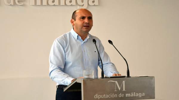 Conejo en rueda de prensa en Diputación Conejo en rueda de prensa en Diputación