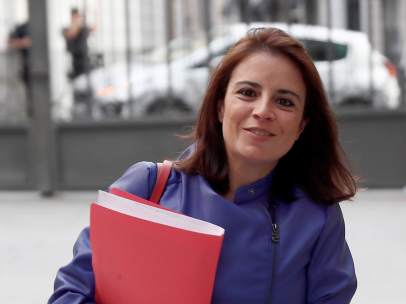 La portavoz socialista en el Congreso, Adriana Lastra.