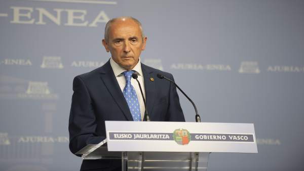 El portavoz del Gobierno Vasco, Josu Erkoreka, El portavoz del Gobierno Vasco, Josu Erkoreka,