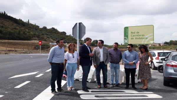 Visita a las obras de la A-403R1 Visita a las obras de la A-403R1