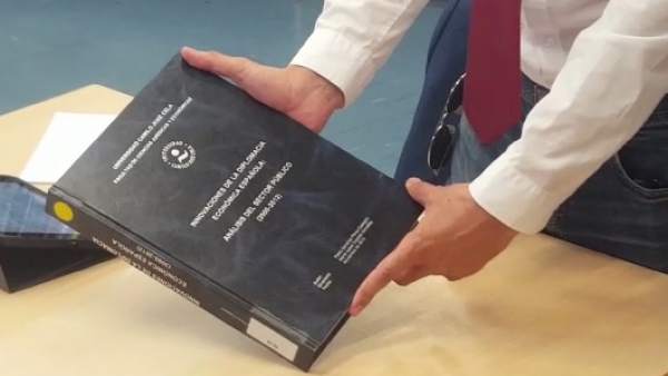 Tesis doctoral de Pedro Sánchez en la Camilo José Cela Tesis doctoral de Pedro Sánchez en la Camilo José Cela