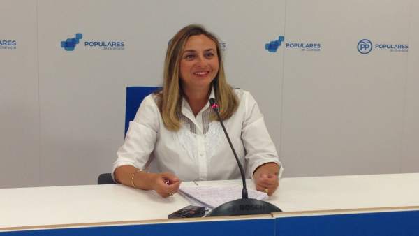 La portavoz de Educación del PP Andaluz, Marifrán Carazo La portavoz de Educación del PP Andaluz, Marifrán Carazo