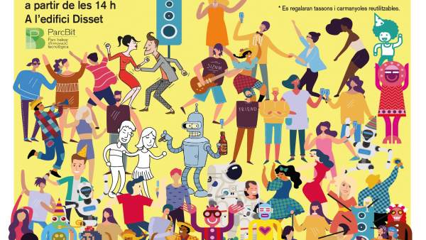 Cartel de la Festa Major del ParcBit 2018 Cartel de la Festa Major del ParcBit 2018