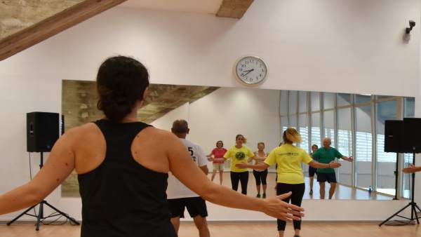 Clase de fitness Clase de fitness