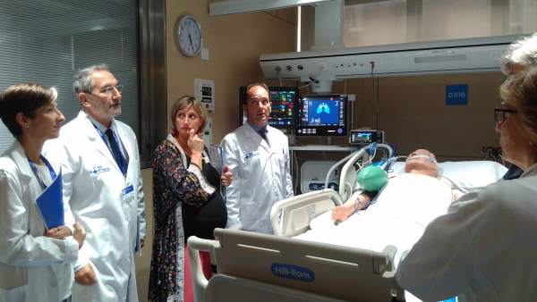Nueva UCI del Hospital Vall d'Hebron de Barcelona. Nueva UCI del Hospital Vall d'Hebron de Barcelona.