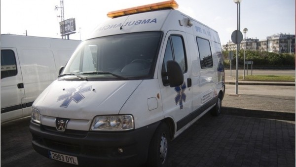 Ambulancia en Jaén, en una imagen de archivo Ambulancia en Jaén, en una imagen de archivo