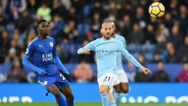 David Silva en el Manchester City - Leicester City David Silva en el Manchester City - Leicester City