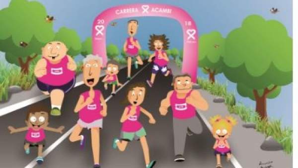 Carrera contra el cáncer de mama organizada por Acambi Carrera contra el cáncer de mama organizada por Acambi