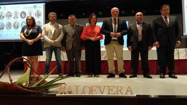 Autoridades inauguran el II Congreso Europeo del Aloe Vera Autoridades inauguran el II Congreso Europeo del Aloe Vera