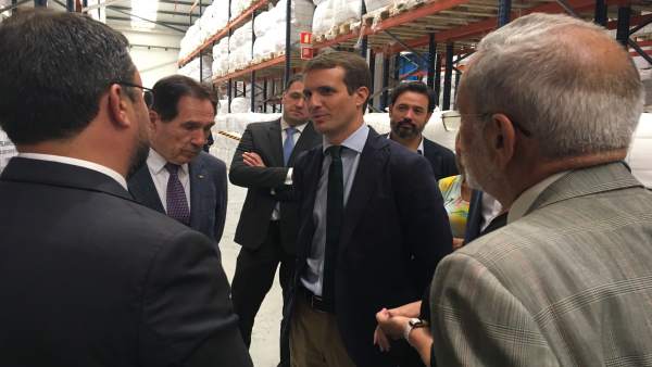 El presidente del PP, Pablo Casado El presidente del PP, Pablo Casado