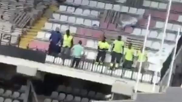 Estadio de Vallecas. Estadio de Vallecas.