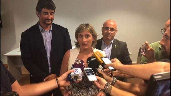 La consellera de Salud de la Generalitat, Alba Vergés La consellera de Salud de la Generalitat, Alba Vergés