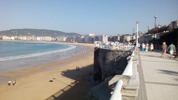 Playa en San Sebastián Playa en San Sebastián