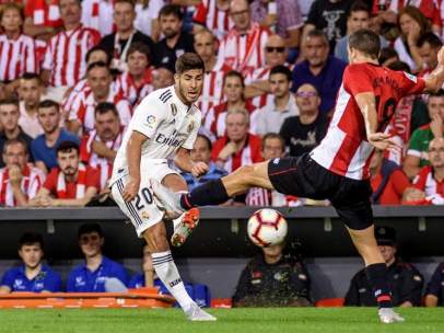Marco Asensio en San Mamés.