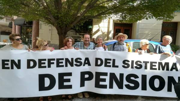 Concentración pensionistas Concentración pensionistas
