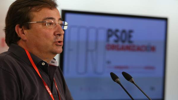 Fernández Vara en el foro del PSOE en Mérida Fernández Vara en el foro del PSOE en Mérida