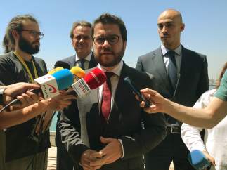 El vicepresidente del Govern, Pere Aragonès