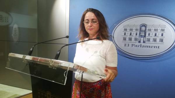 La diputada de Cs Olga Ballester La diputada de Cs Olga Ballester