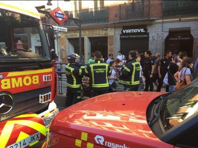 Incidente en el metro de Madrid