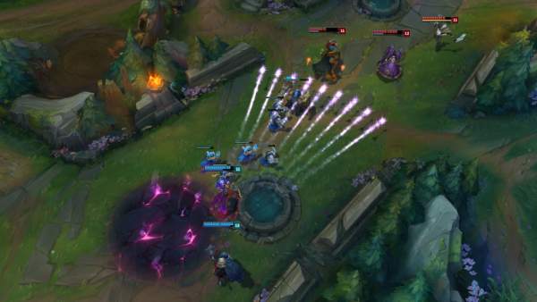 El videojuego 'League of Legends'. El videojuego 'League of Legends'.