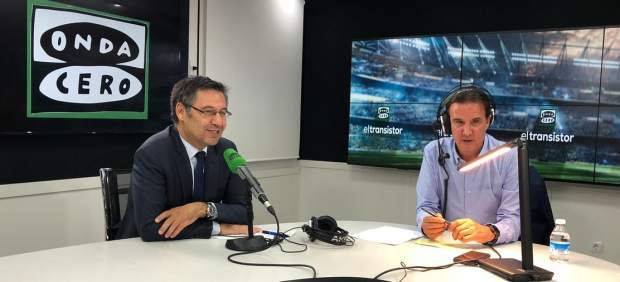 Josep María Bartomeu y Jose Ramón de la Morena