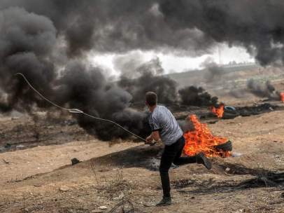 Enfrentamientos en Gaza, Palestina