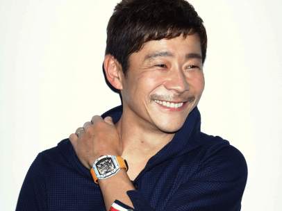 El turista espacial Yusaku Maezawa