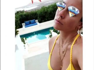 Blanca Suárez con bikini en Lanzarote