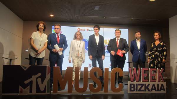 Presentación MTV Music Week Bizkaia. Presentación MTV Music Week Bizkaia.