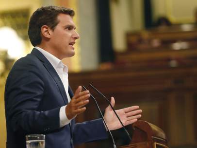 Rivera, en el Congreso.