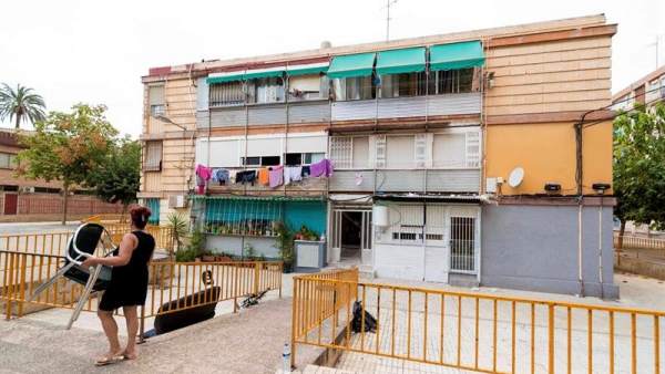 Mujer quemada en Murcia Mujer quemada en Murcia