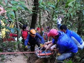 Accidente de autobús en Ecuador
