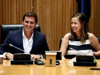 Albert Rivera y Melisa Rodríguez