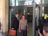Angel Franco al costat del seu advocat aquest matí